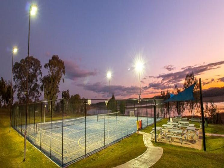 Tennis at Lake Keepit Sport and Recreation Centre