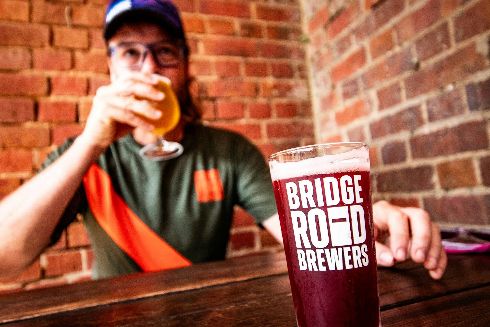 Hydration post run at Beechworth Beer Run