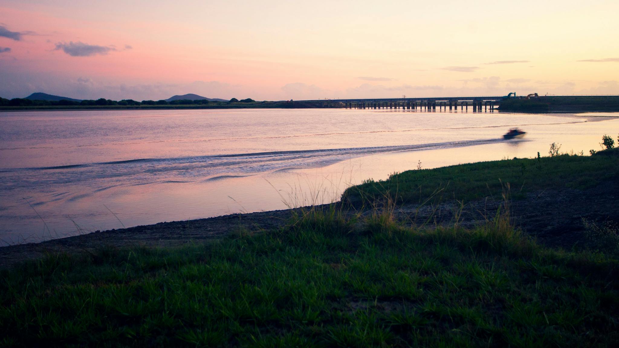 St Lawrence beach at sunrise