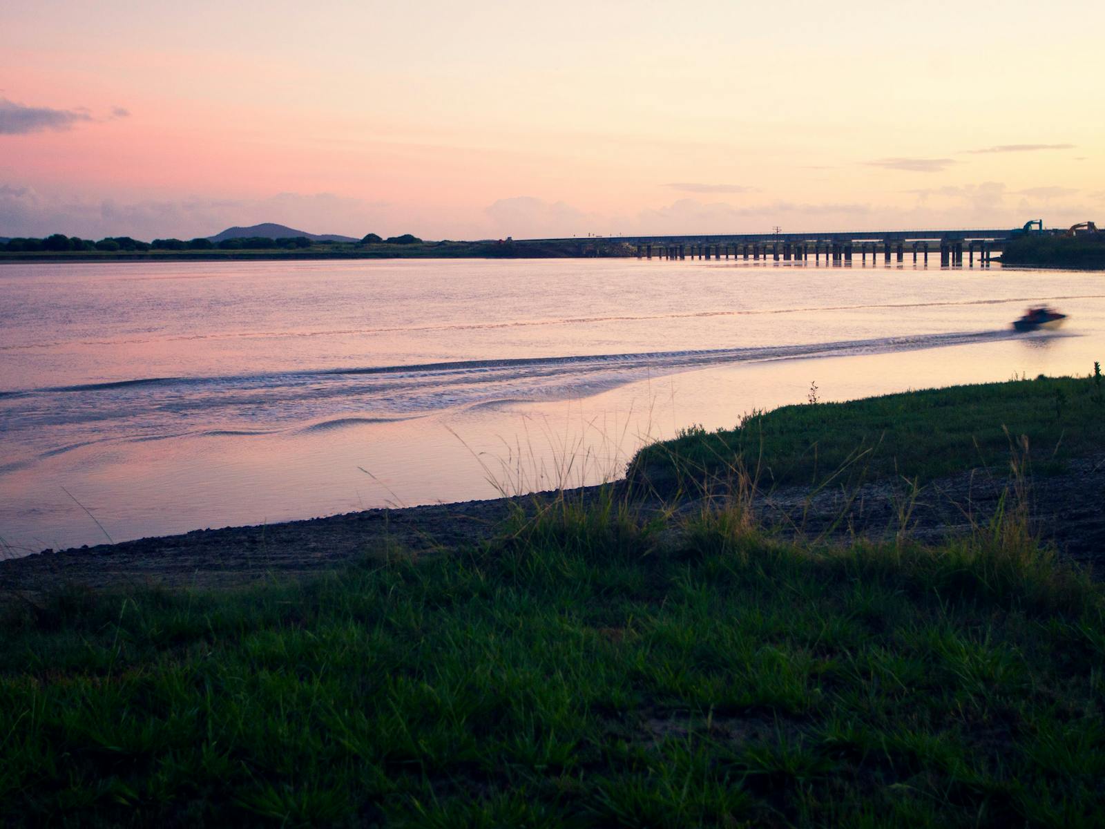 St Lawrence beach at sunrise