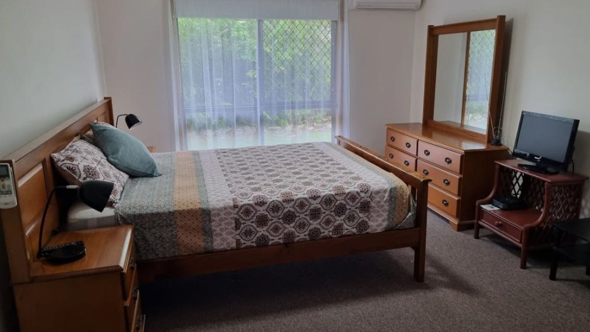 Main Bedroom - Air Conditioned with Queen Bed
