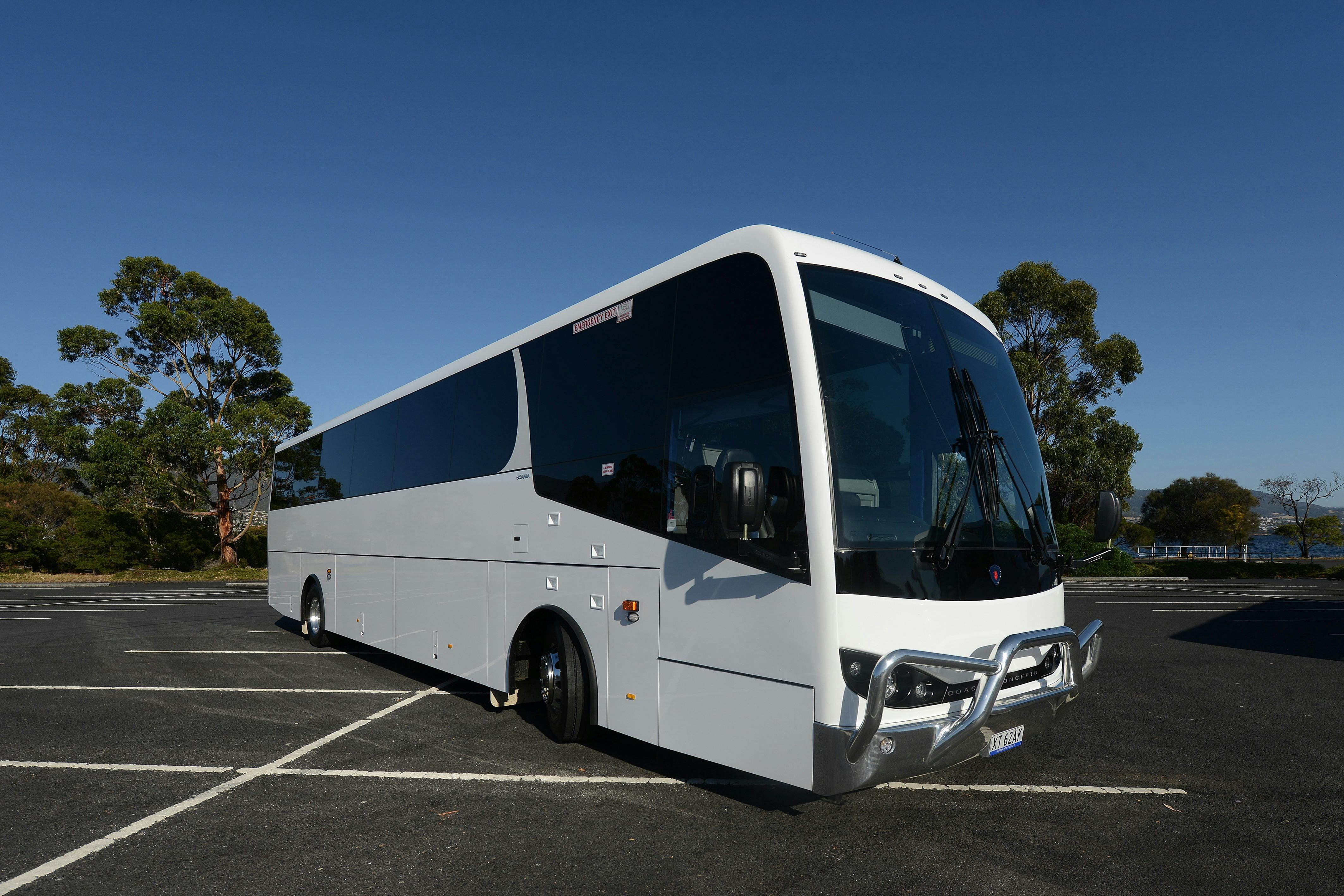 Travel in our large luxury coach