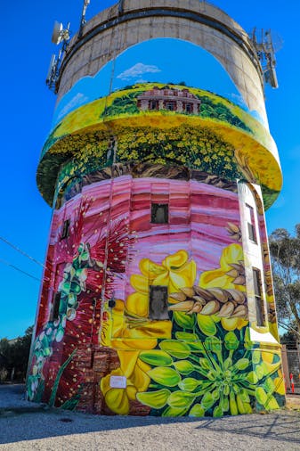 Southern Yorke Peninsula SYP Water Tower Mural Trail