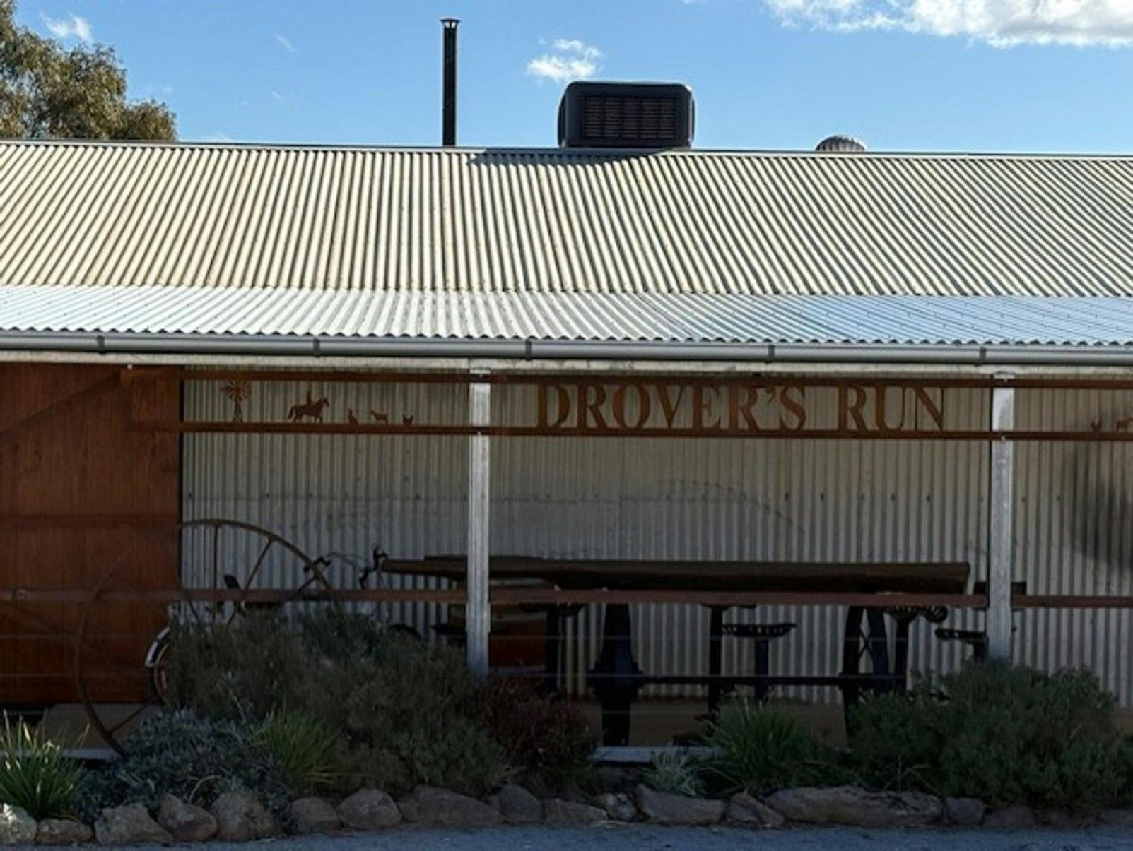 Drovers Run sign