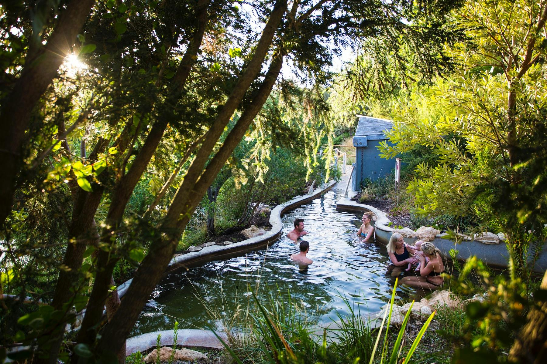 Relax at Peninsula Hot Springs