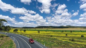 Driving along the Warrego Way