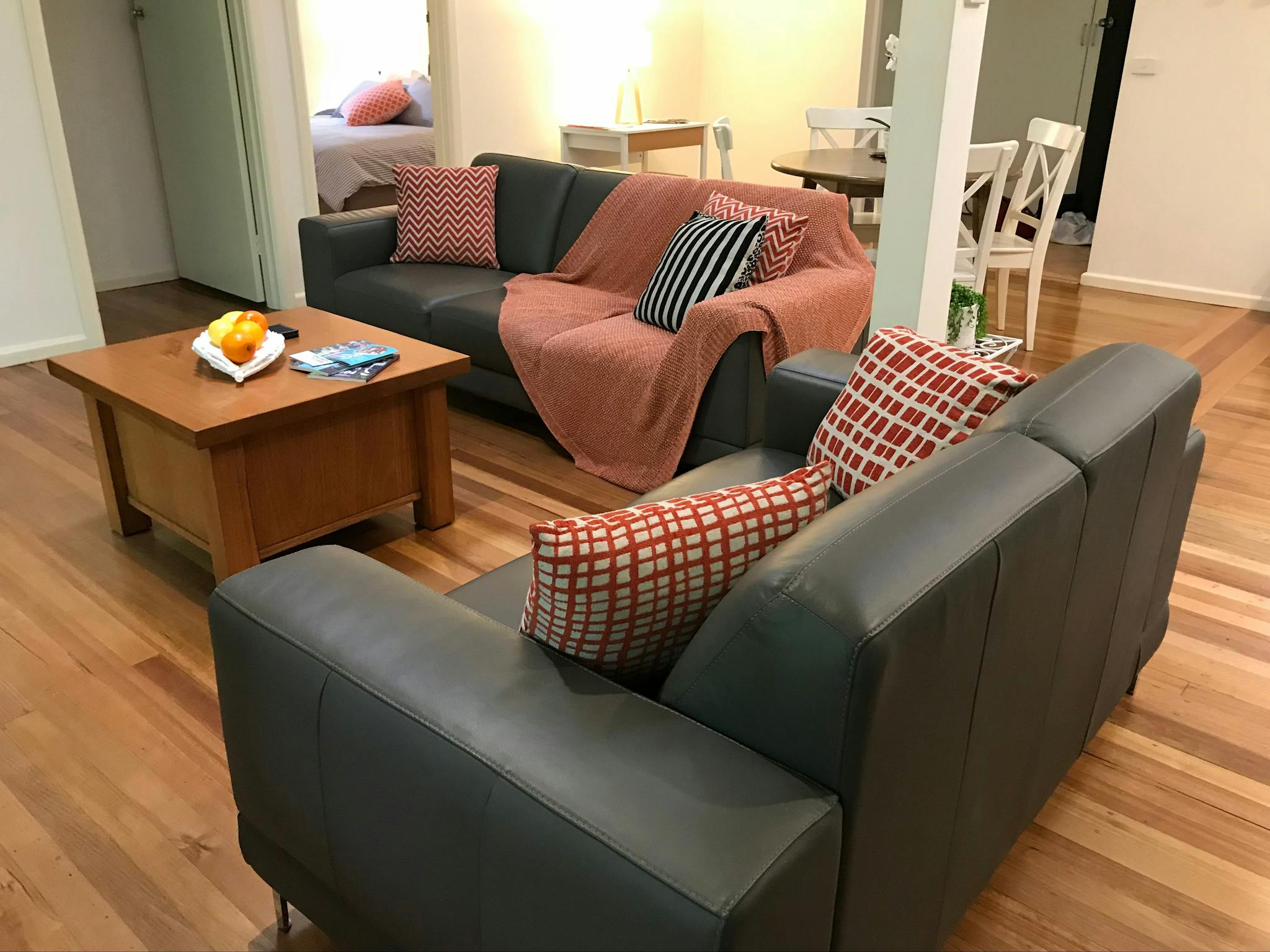 Living area cottage two