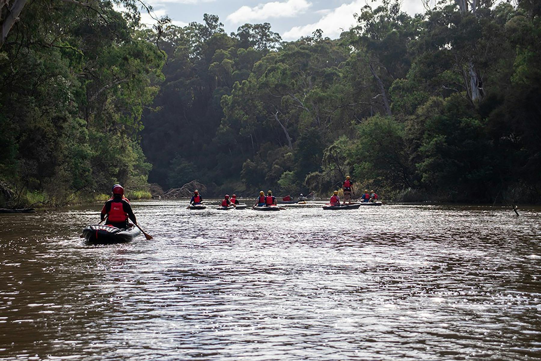 Canoes on the Birrarung