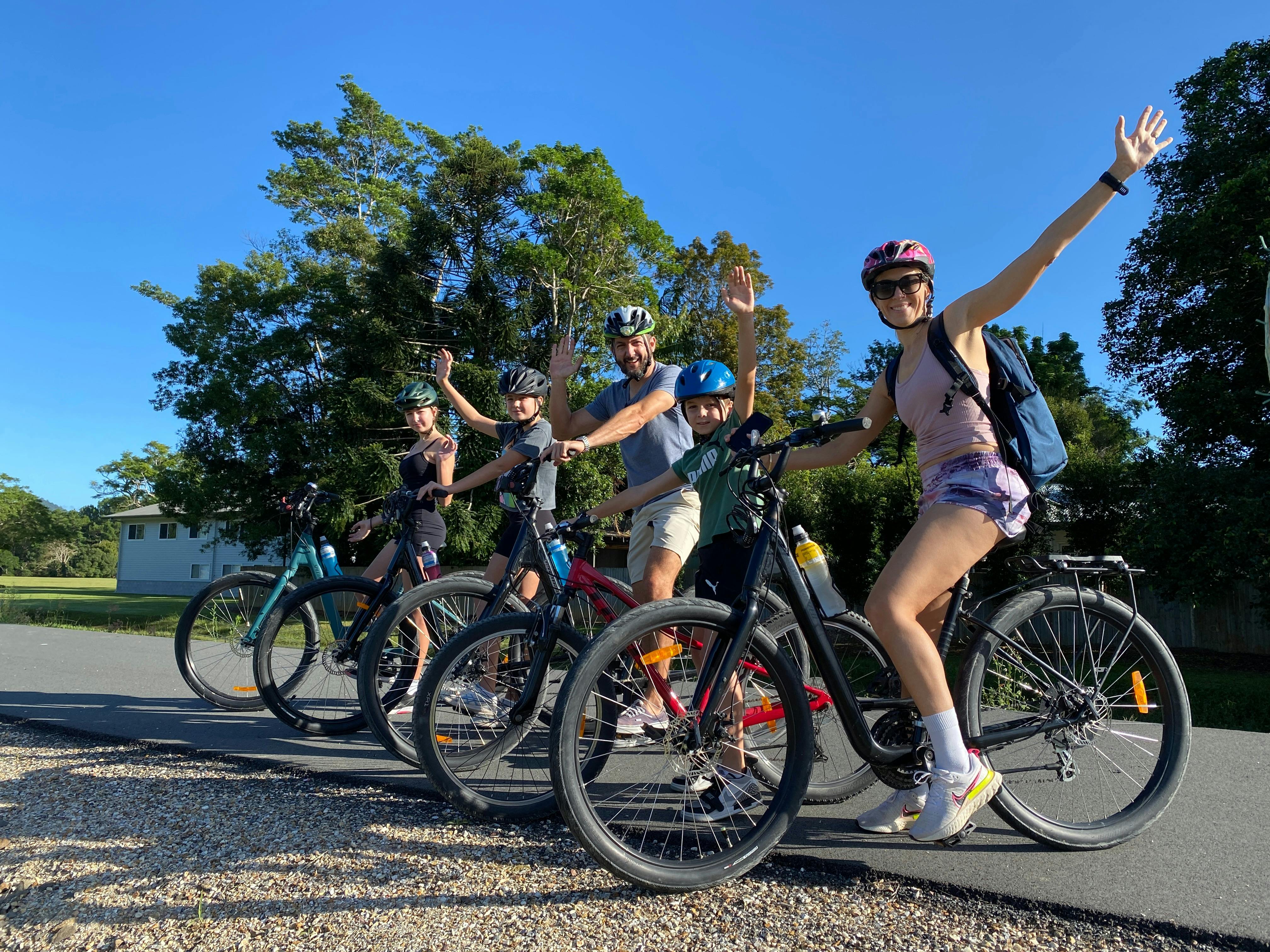 Hire Bike Fun riding the Northern Rivers trails