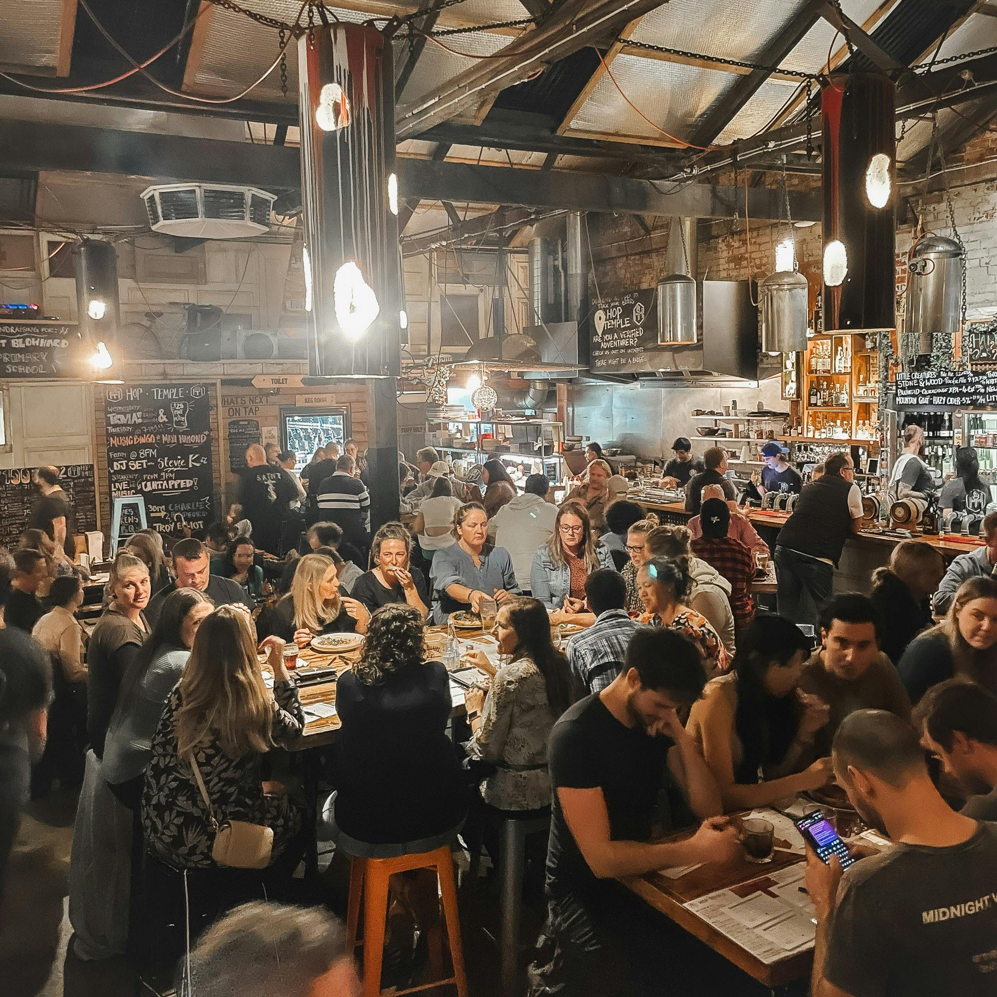 Hop Temple and Fixation Beer Dinner