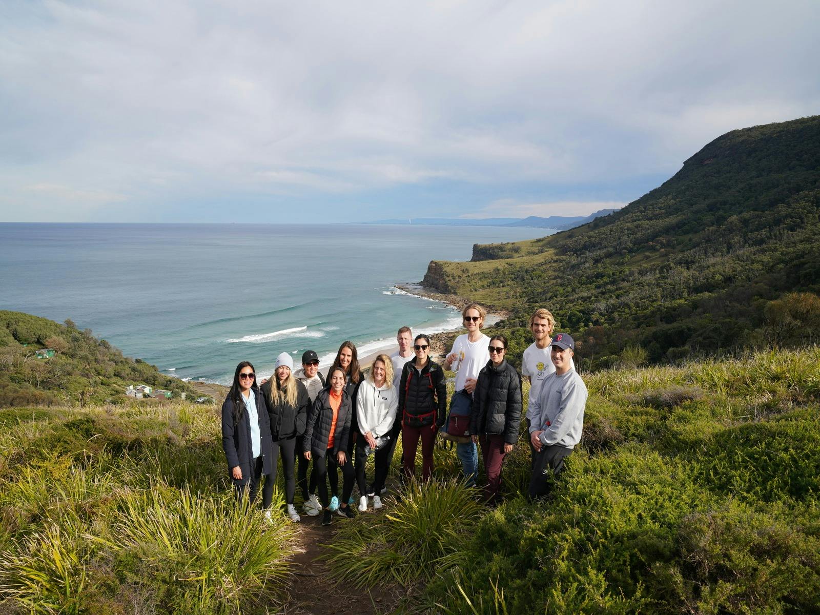 beautiful scenery along the royal national park coastal track