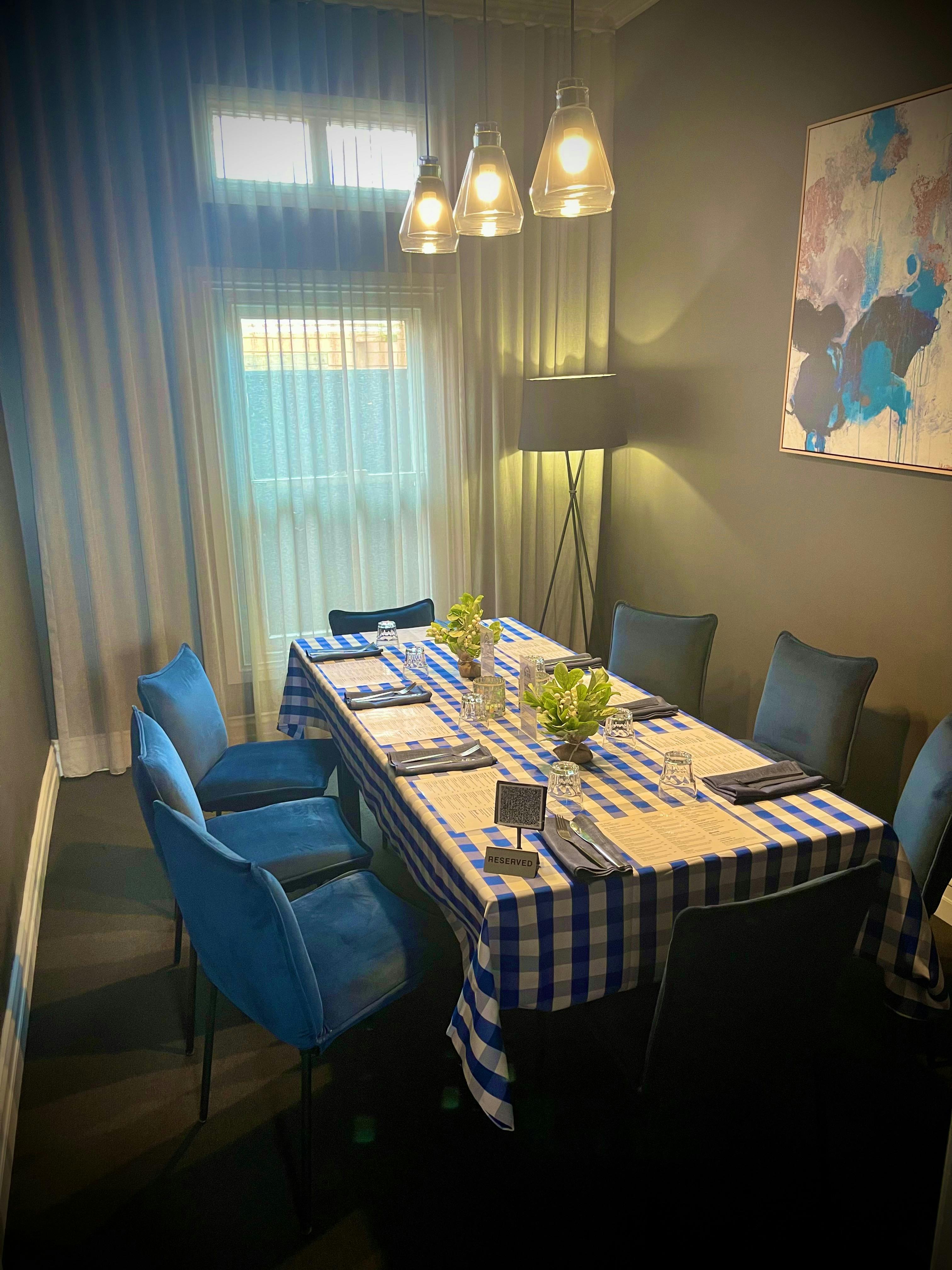 The Blue Room Private Dining