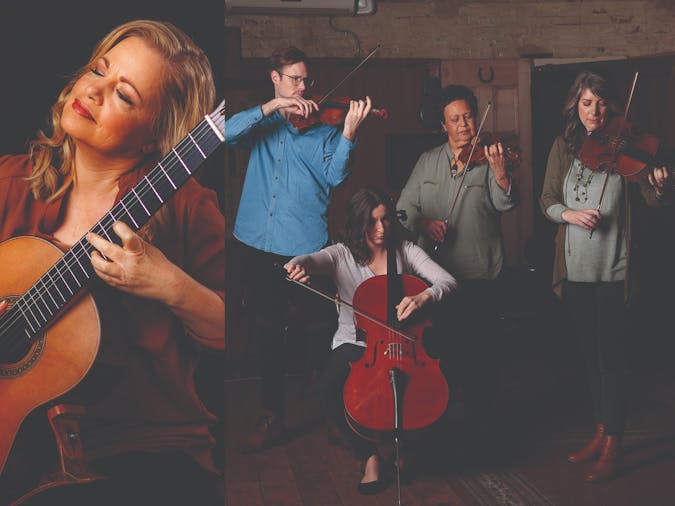 Karin Schaupp and Flinders Quartet