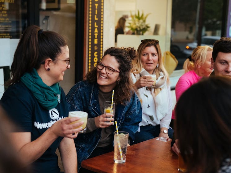 Guests having drinks