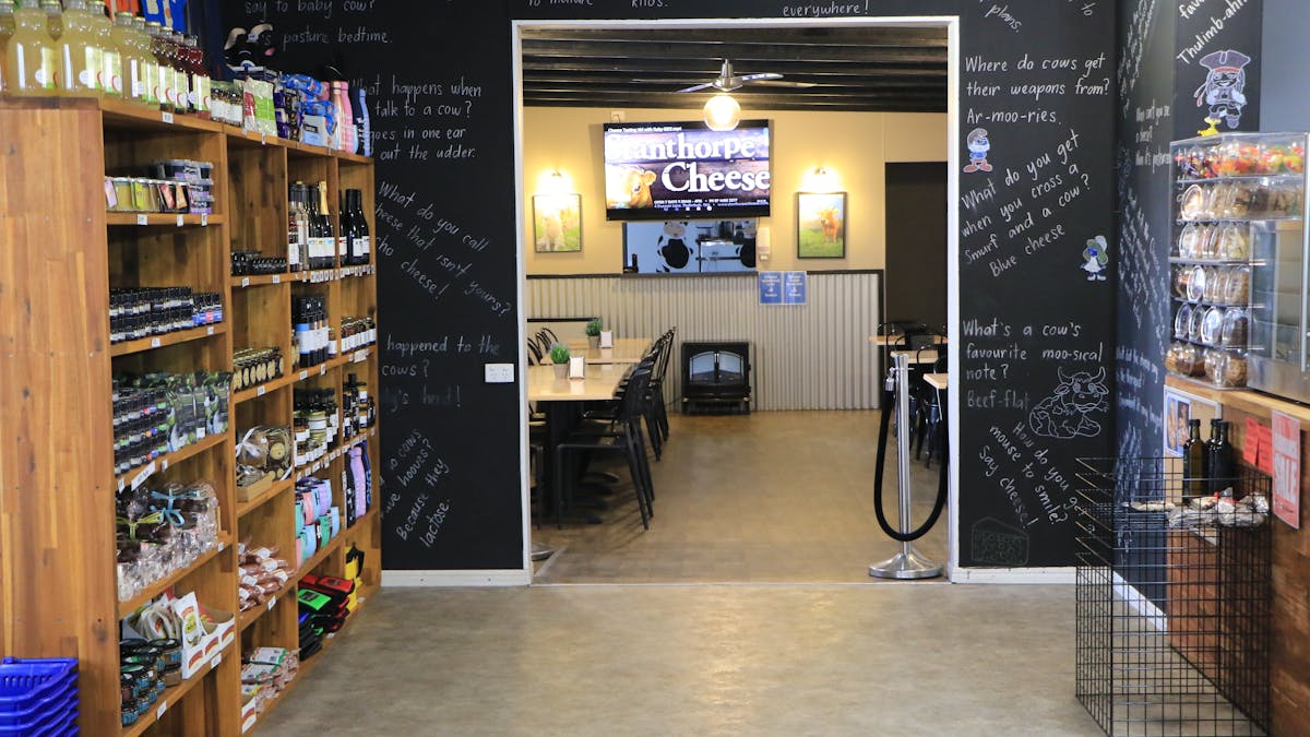 inside shop