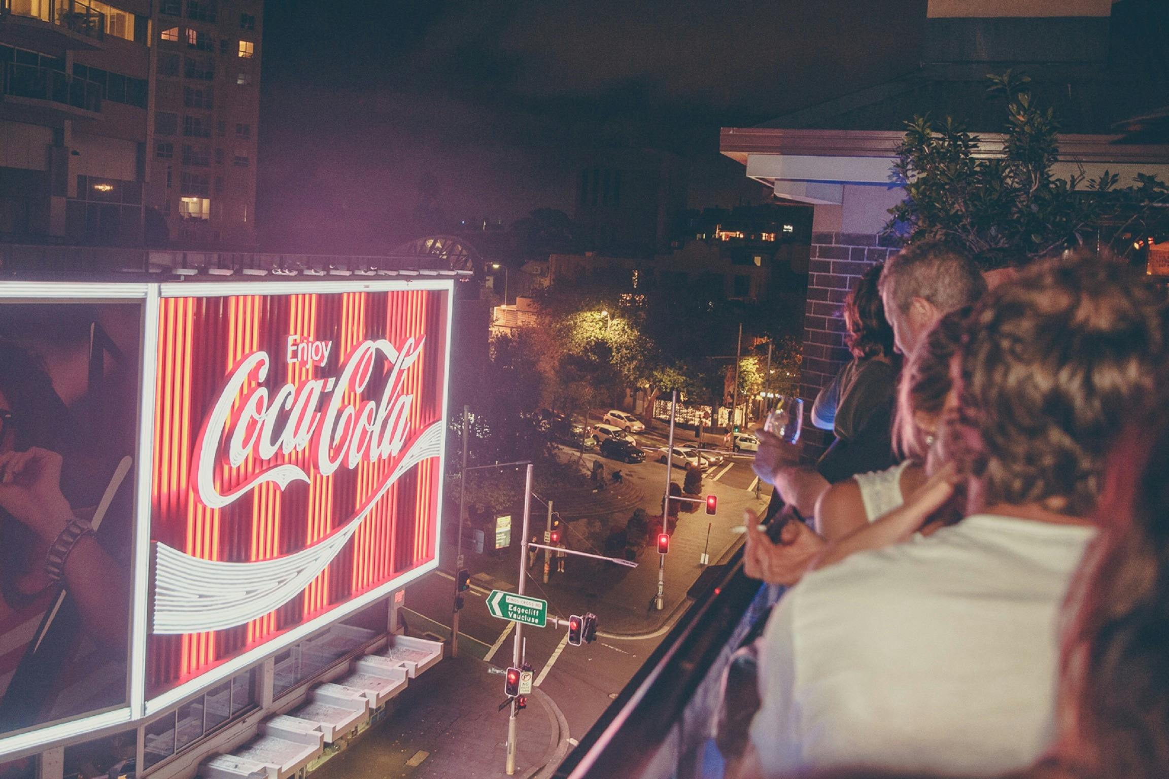 코카콜라 사인