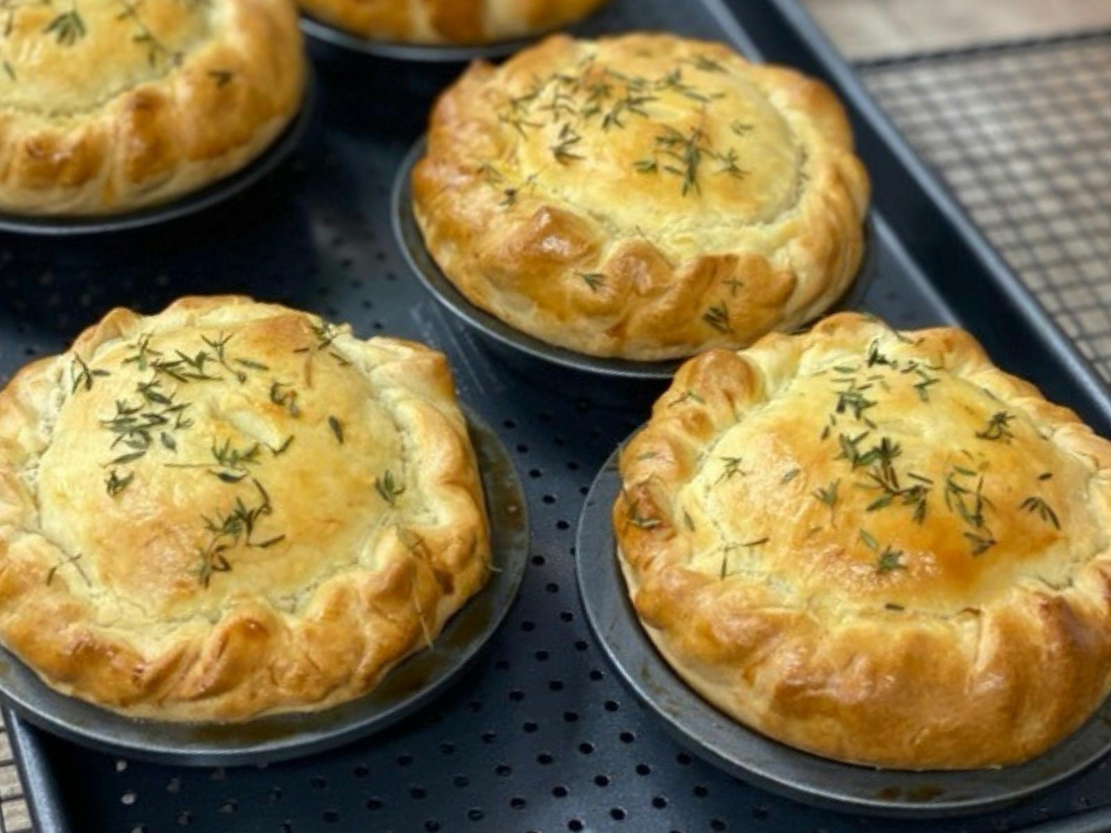 Mastering Pies, Tarts and Sausage Rolls with Angela Fleay