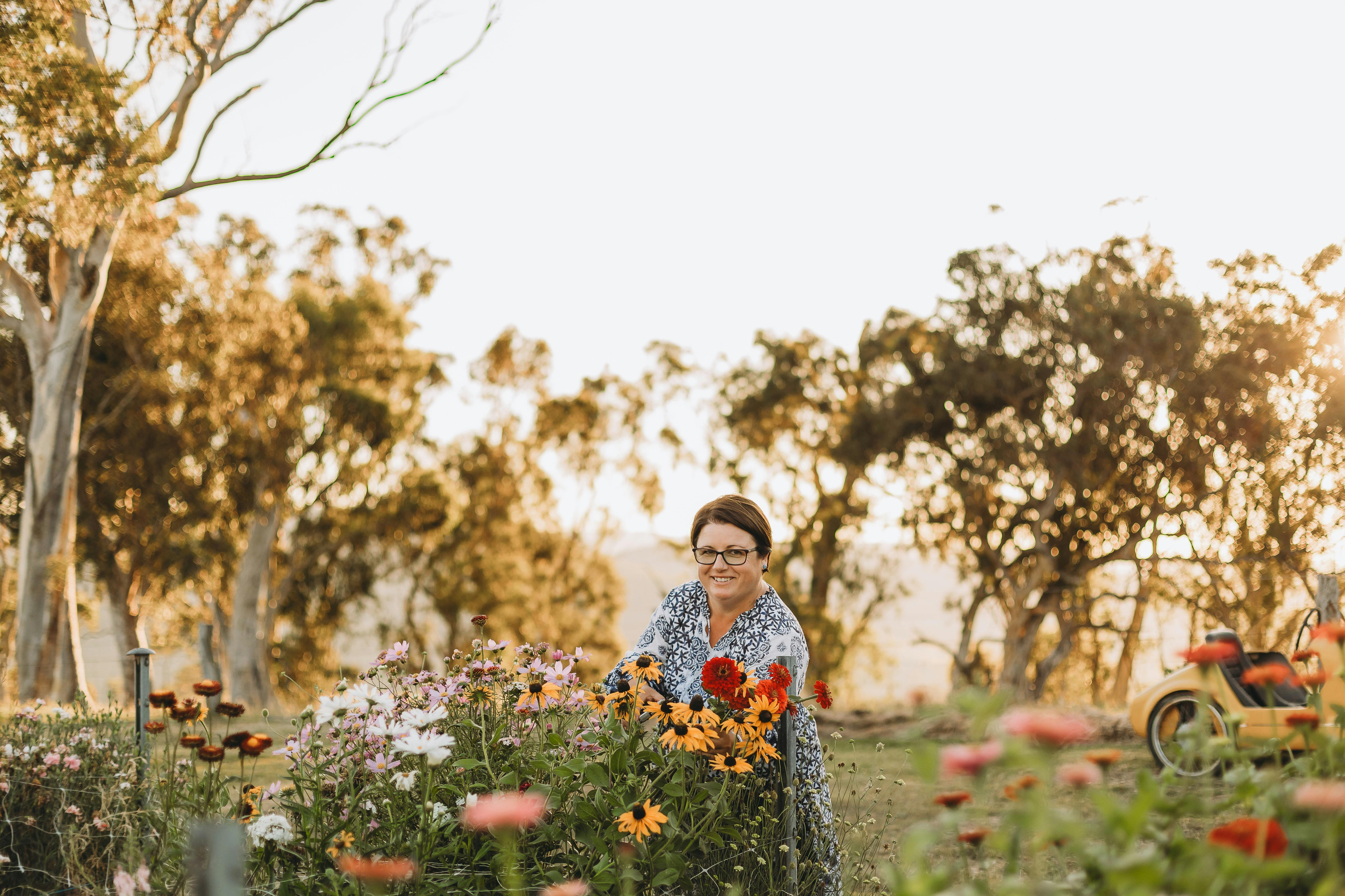 Picking Summer Flowers