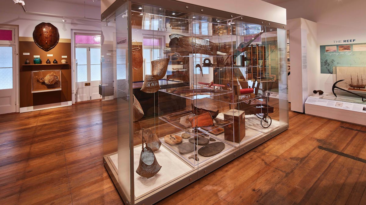 Cairns Museum has five galleries over three floors