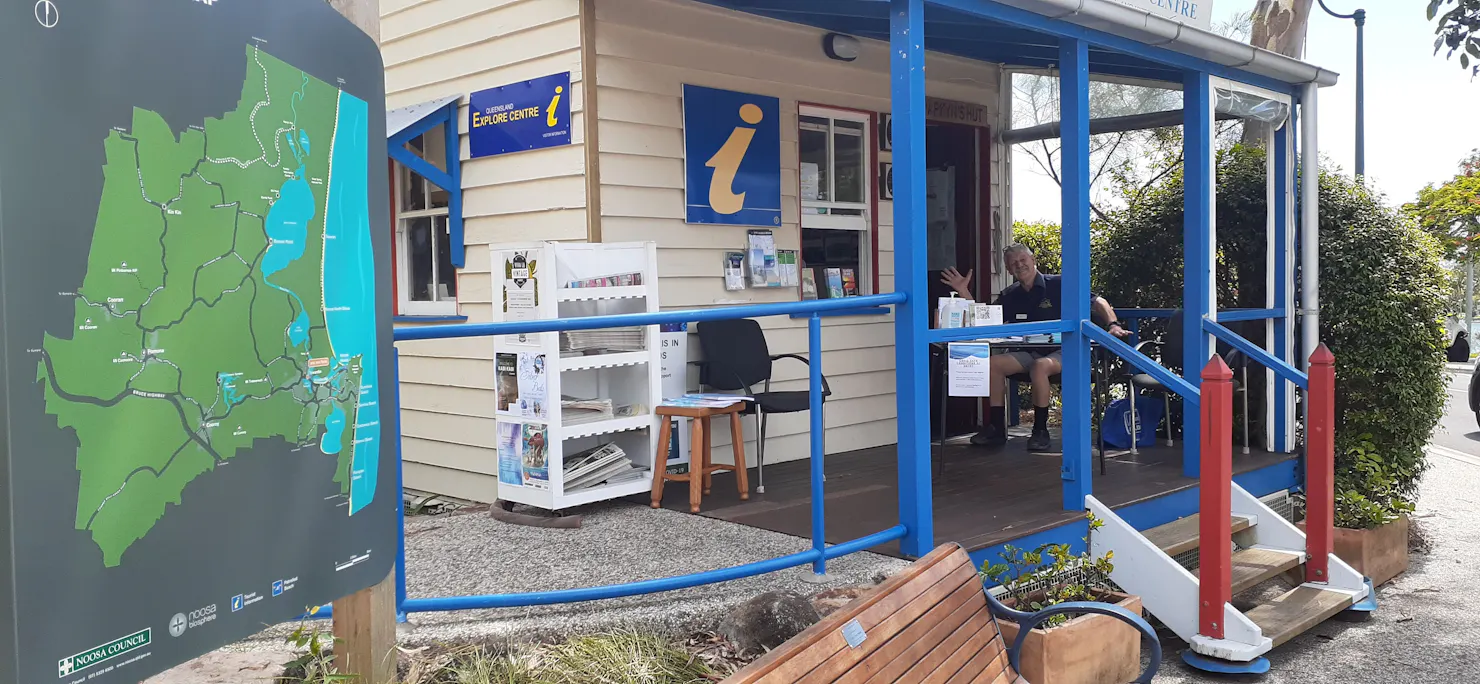 Parkyn's Hut Tewantin your local Visitor Information Centre