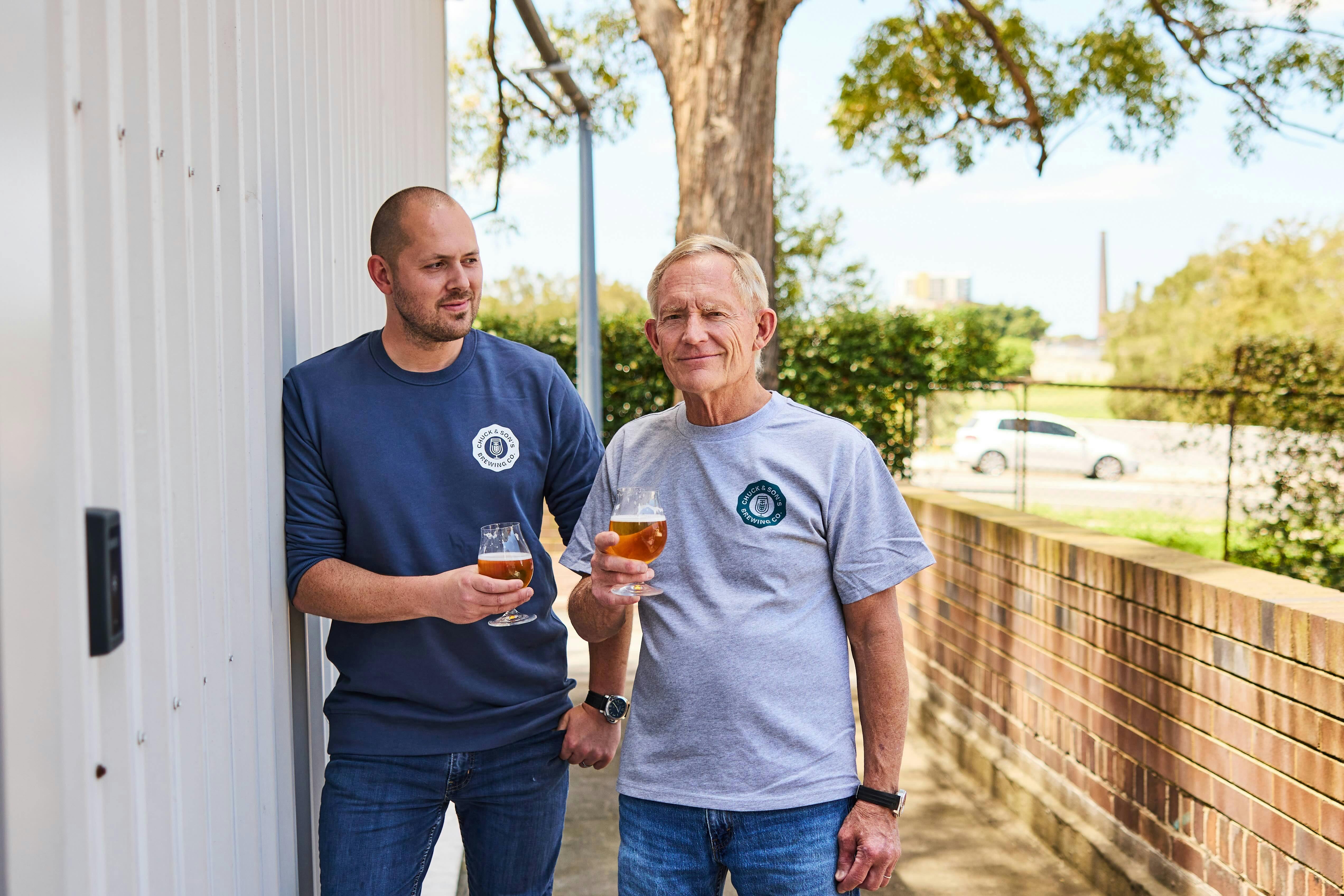 Scott and Chuck Hahn