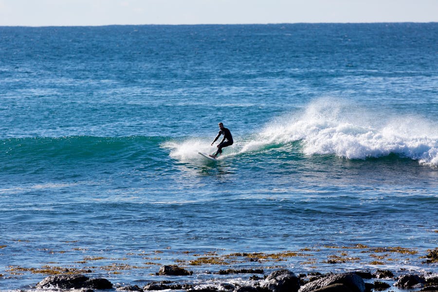 Surfer at Werri Beach NSW