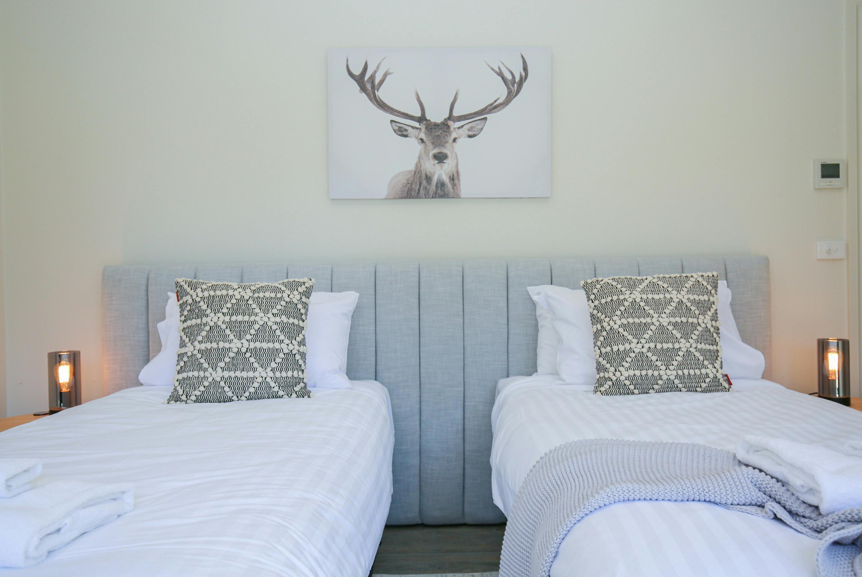 Northern Exposure Bright twin bedroom