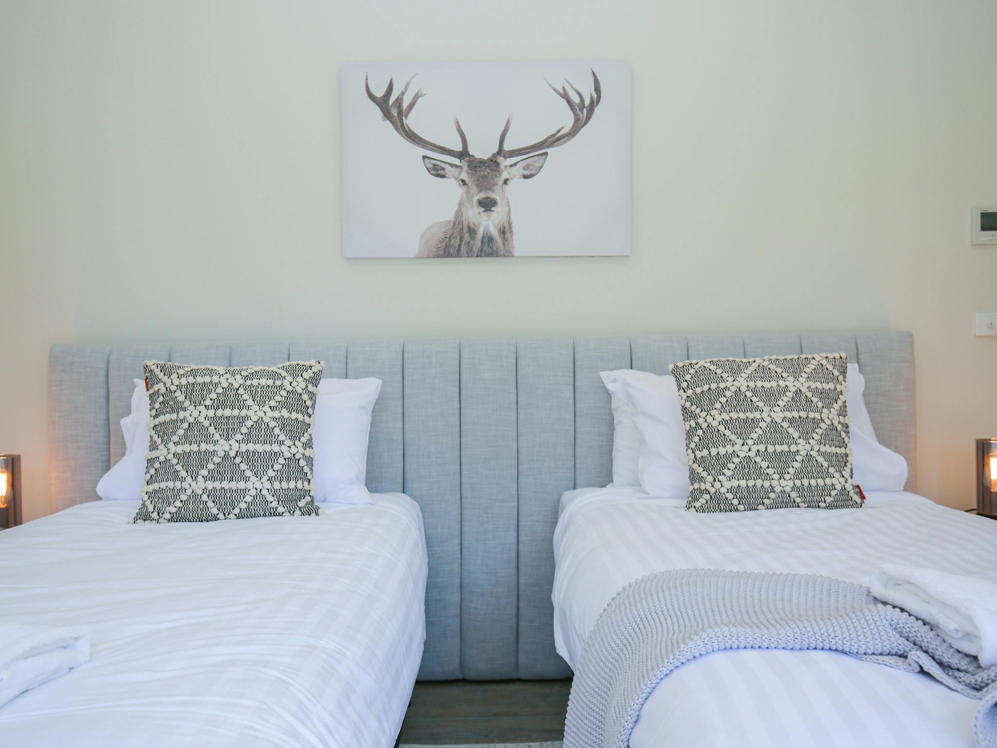 Northern Exposure Bright twin bedroom