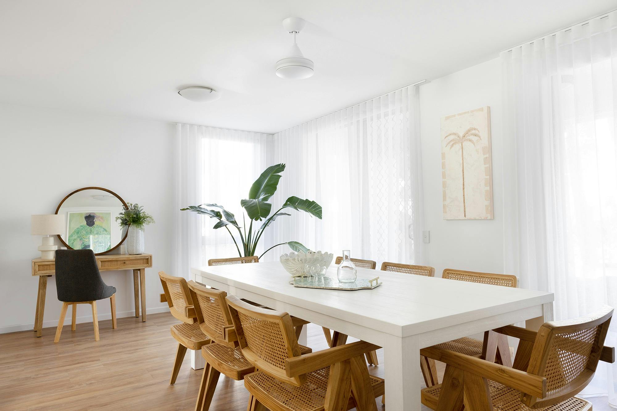 Dinning with adjoining outdoor dining