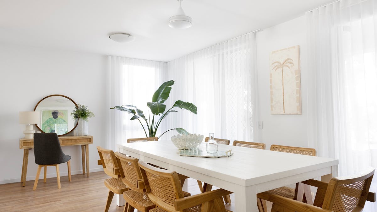 Dinning with adjoining outdoor dining