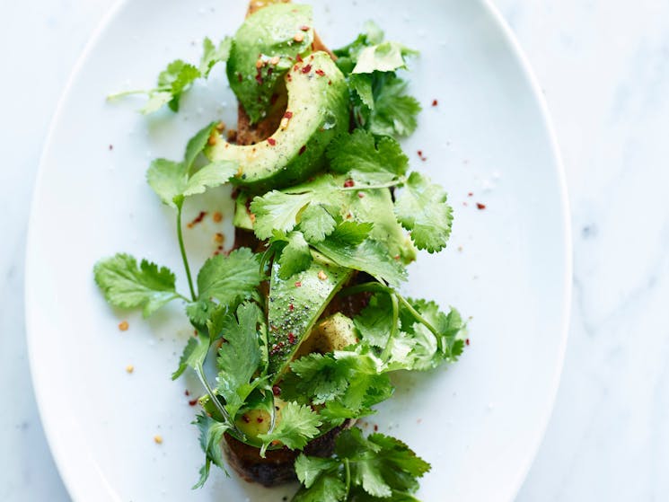 Avo on Toast at Bills Surry Hills