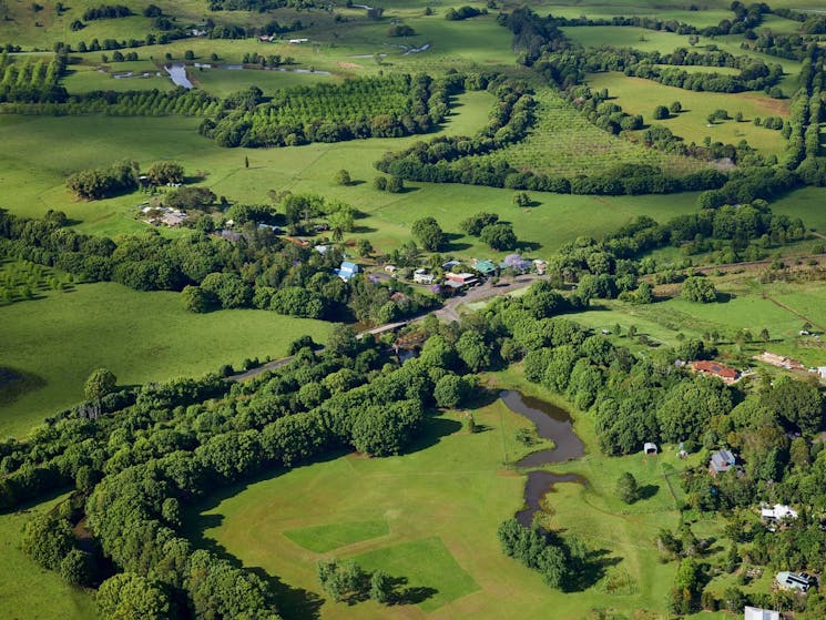 Aerial view of Eltham Village