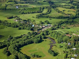 Aerial view of Eltham Village