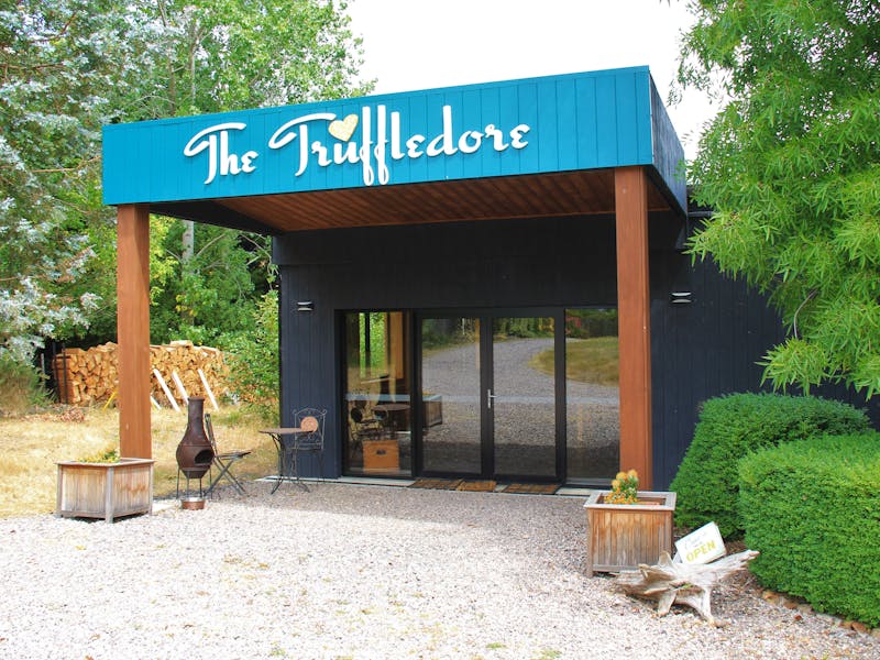 The Truffledore tasting room and cafe