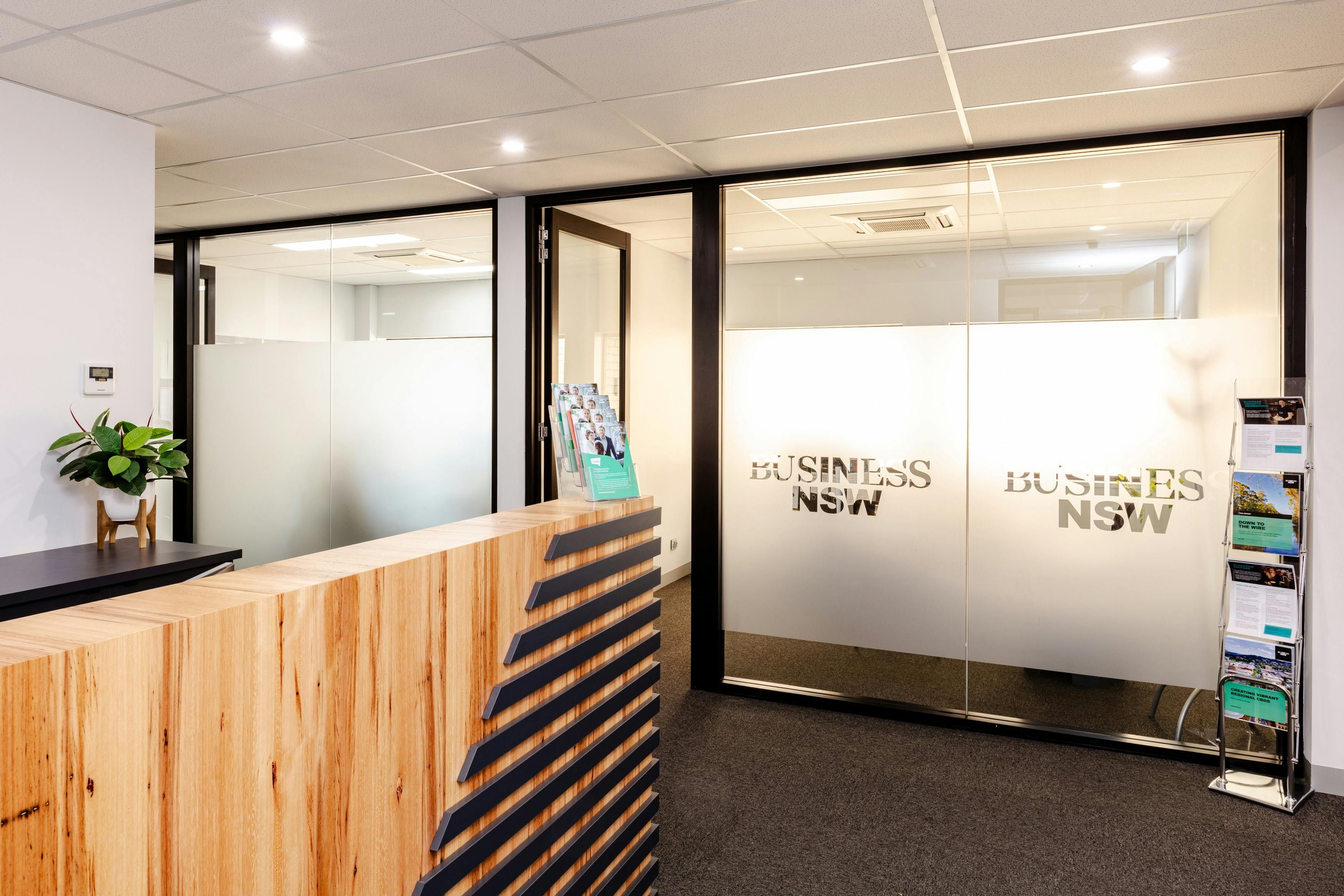 Regional Business Centre Reception Area