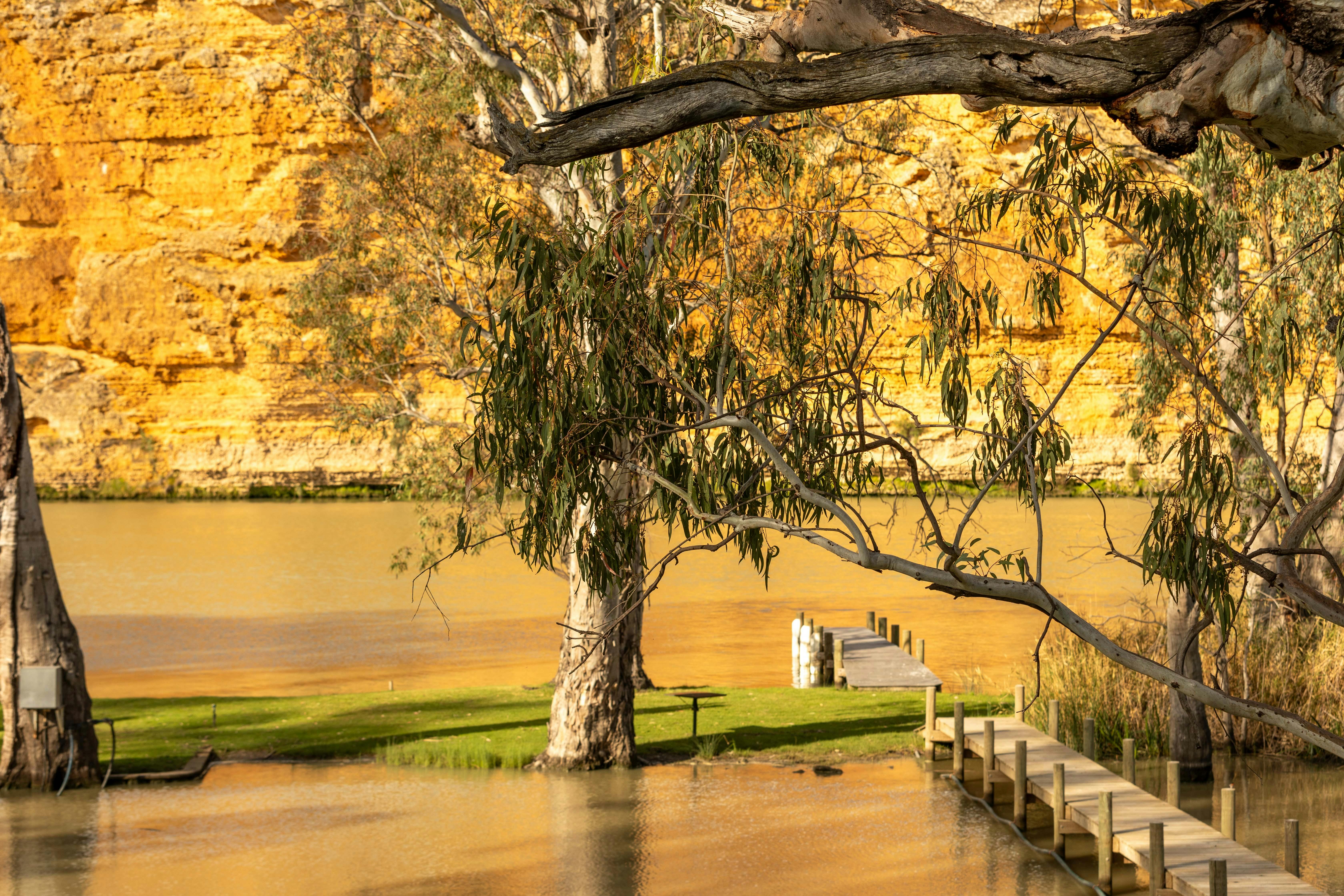 Stunning views of the cliffs