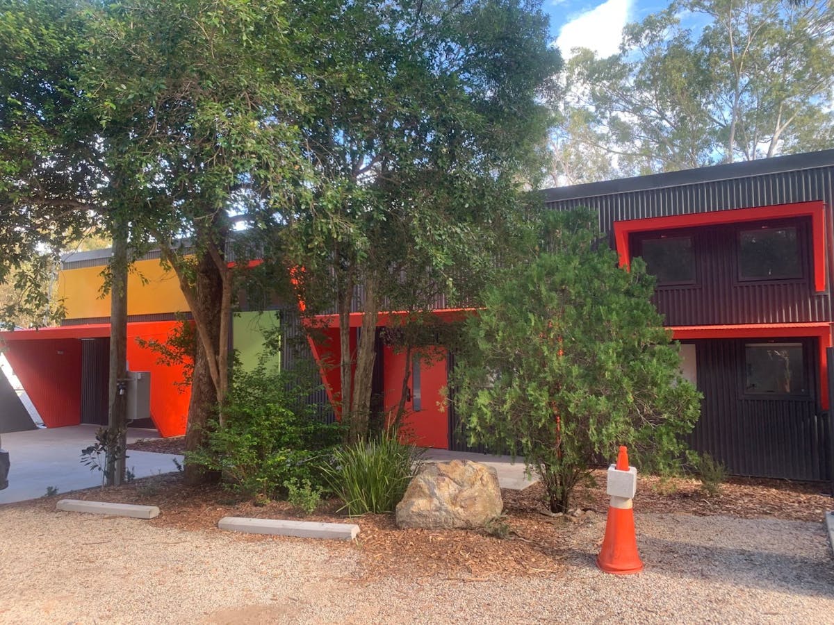 Front of Building