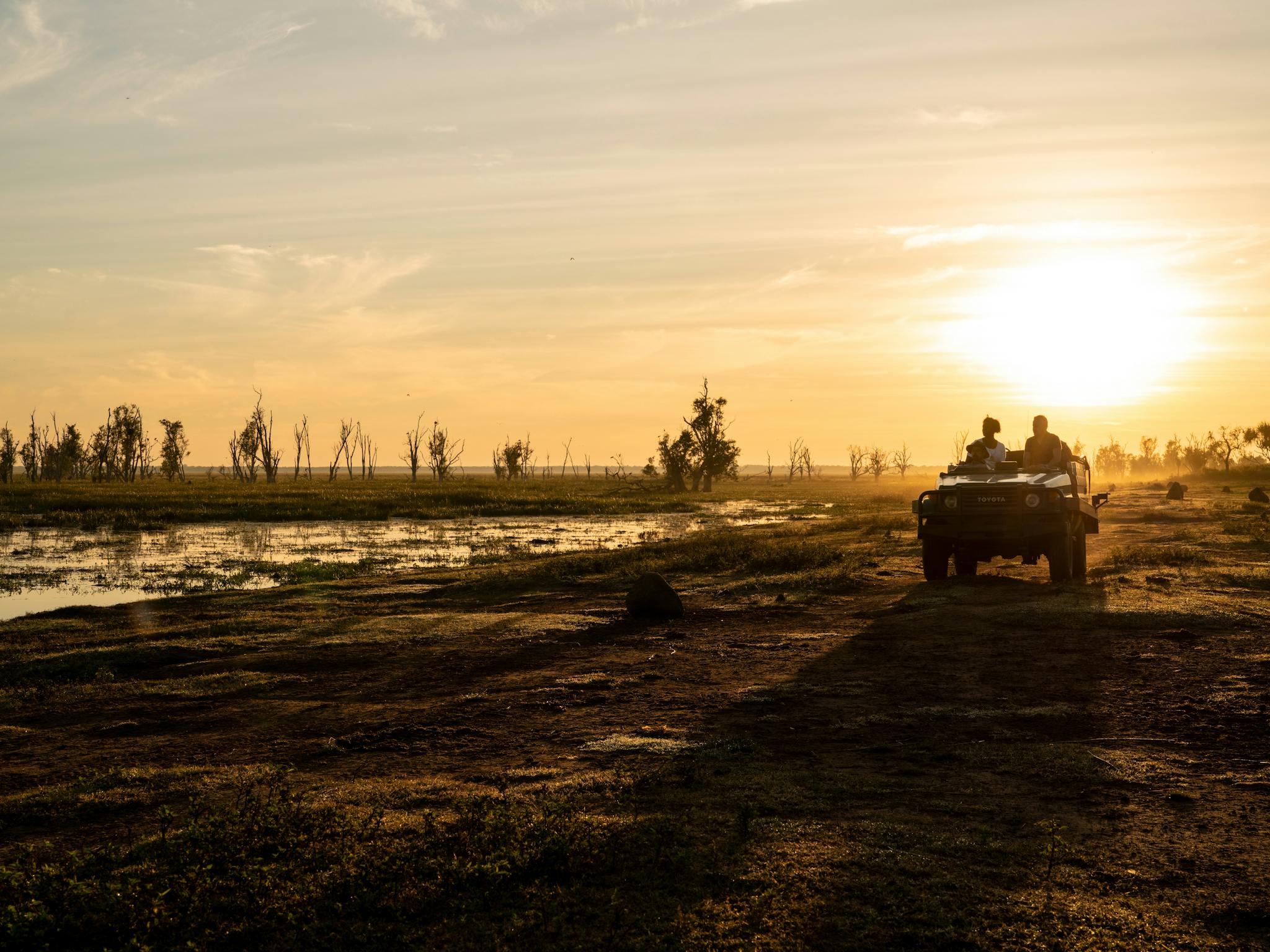 Sunset Touring at Bamurru Plains