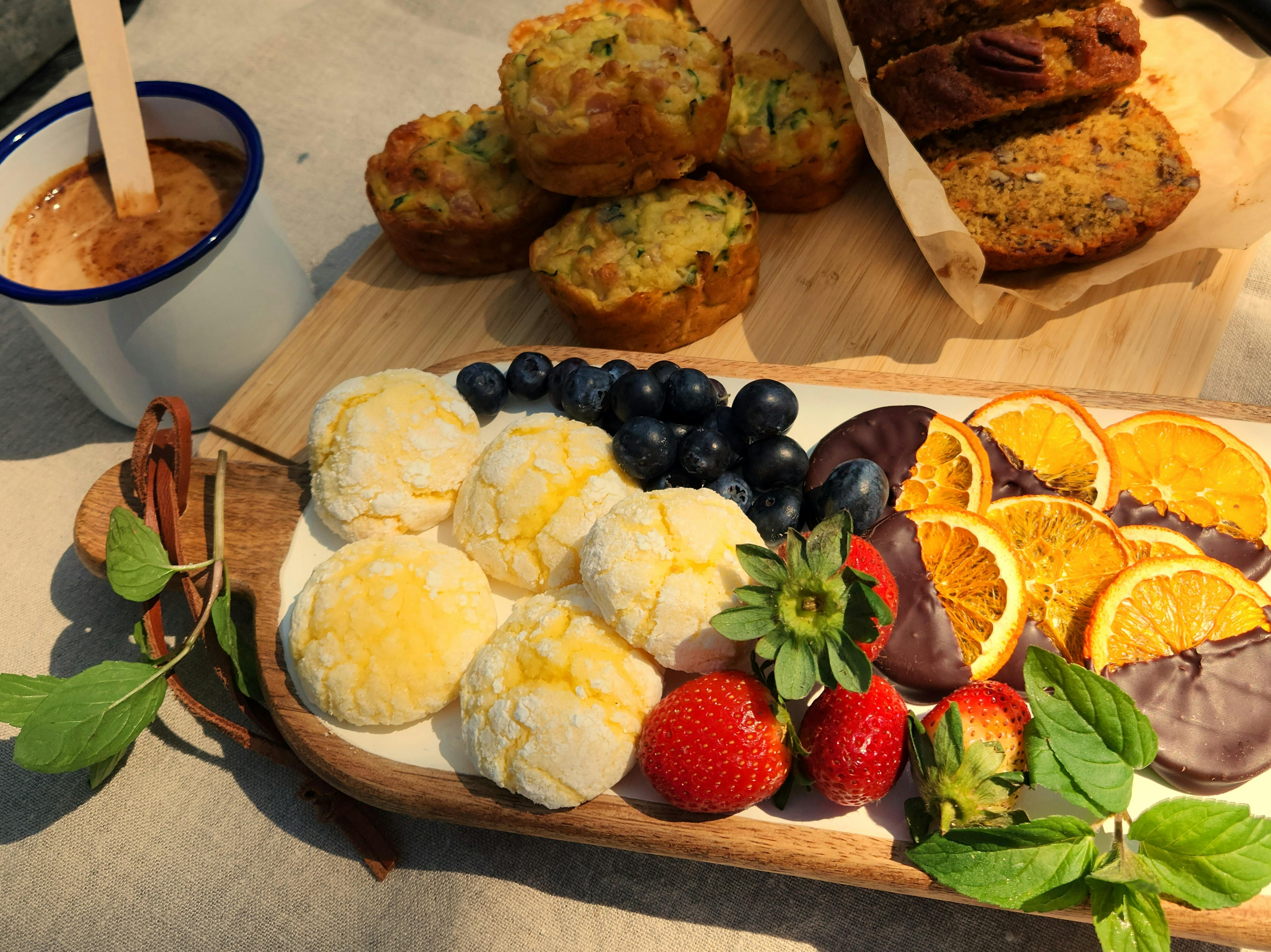 Farm Tour delicious hearty smoko  served in the paddock, baked fresh cake, biscuits, quiche