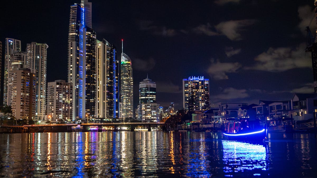 city lights