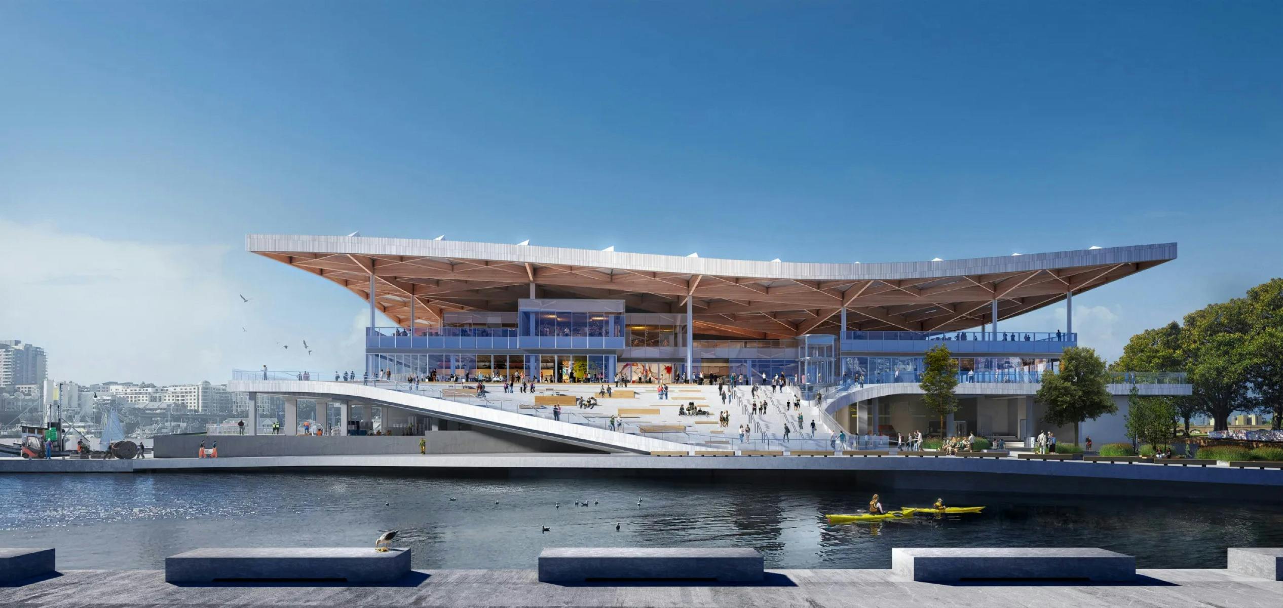 the new Sydney Fish Markets