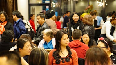 Patrons at LOLO and LOLA enjoying traditional Filipino flavours.