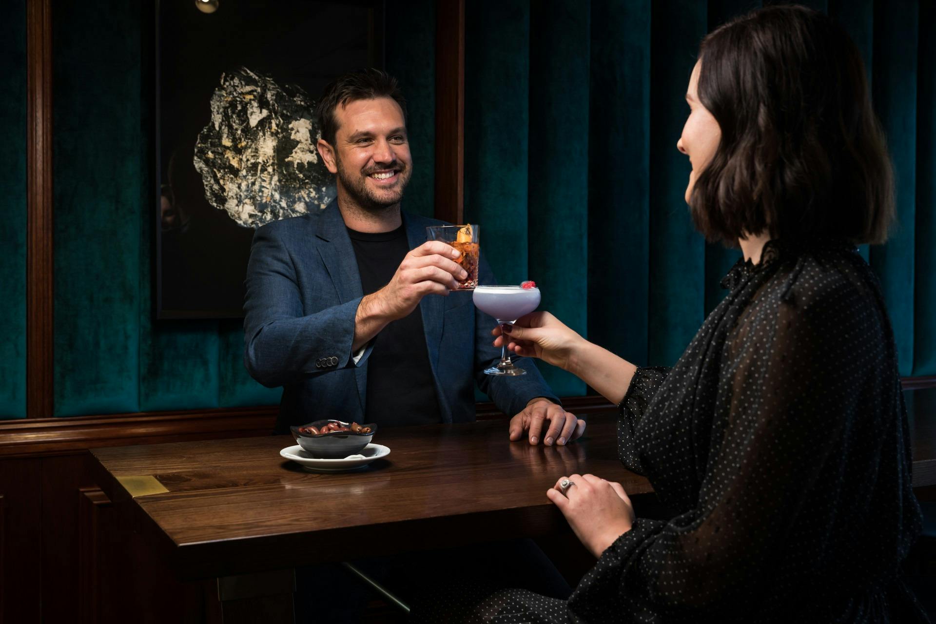 Cheers at The Coal Bunker Bar