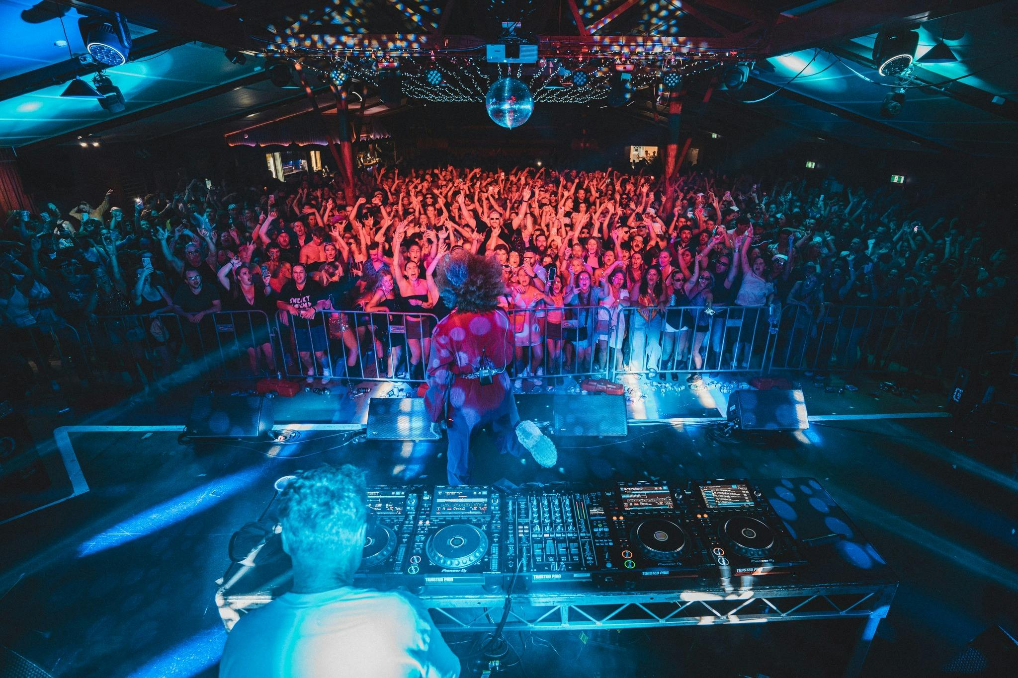 Large Indoor Music Event