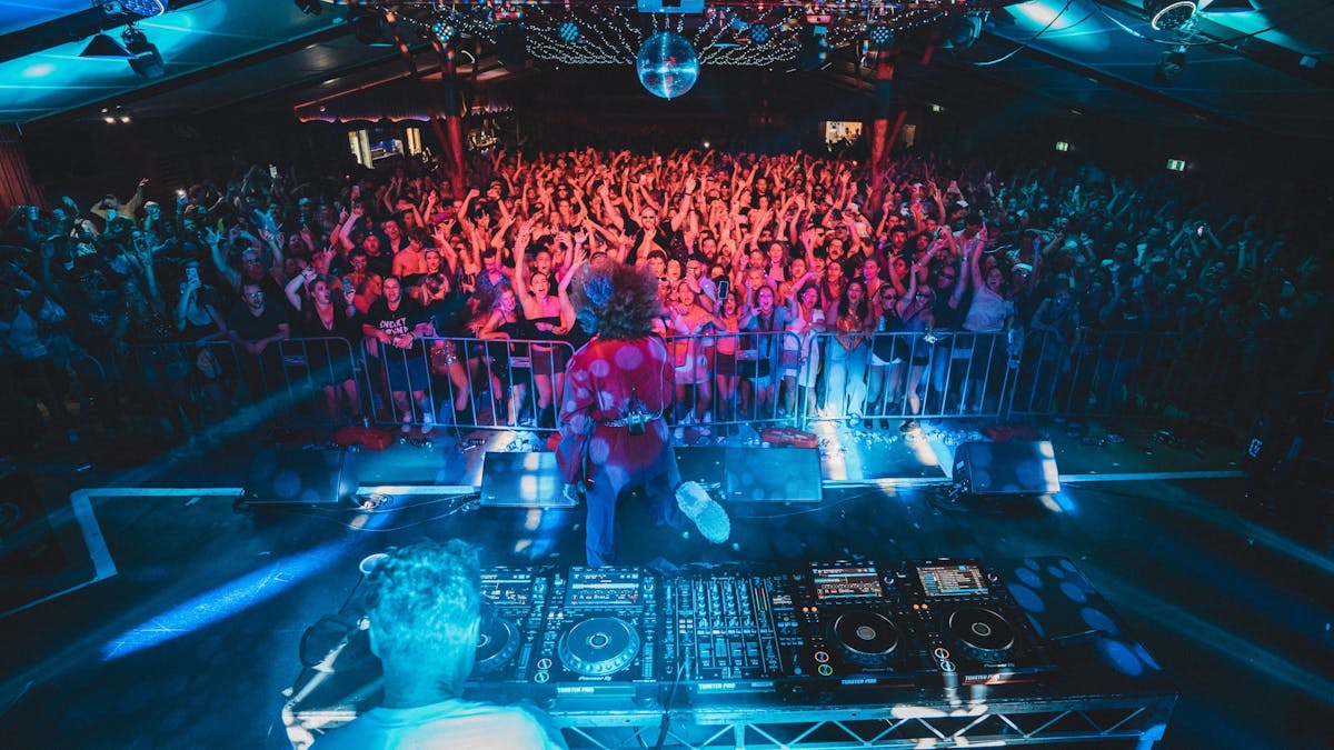 Large Indoor Music Event
