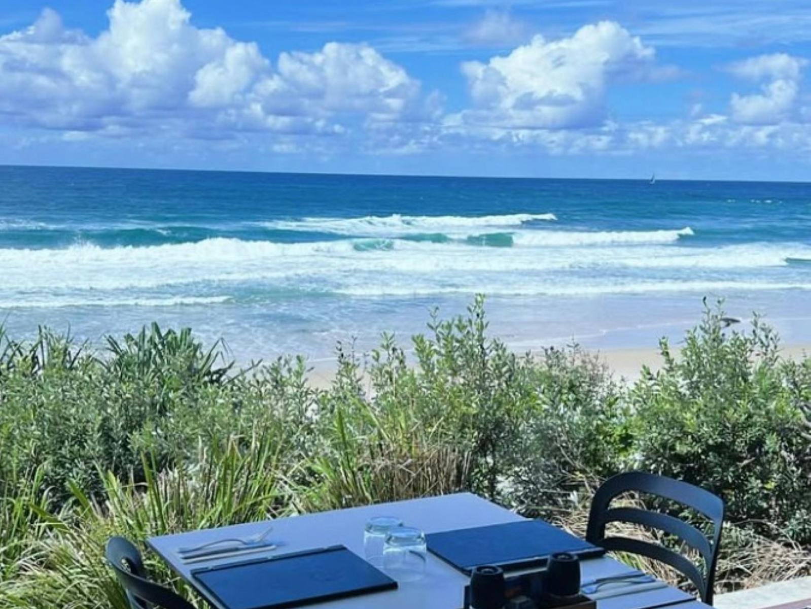 Oceanfront dining