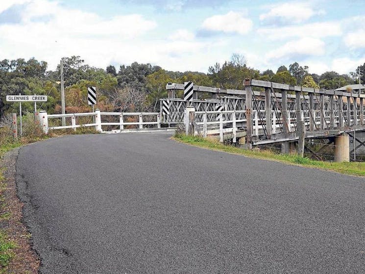 Middle Falbrook Bridge over Glennies Creek