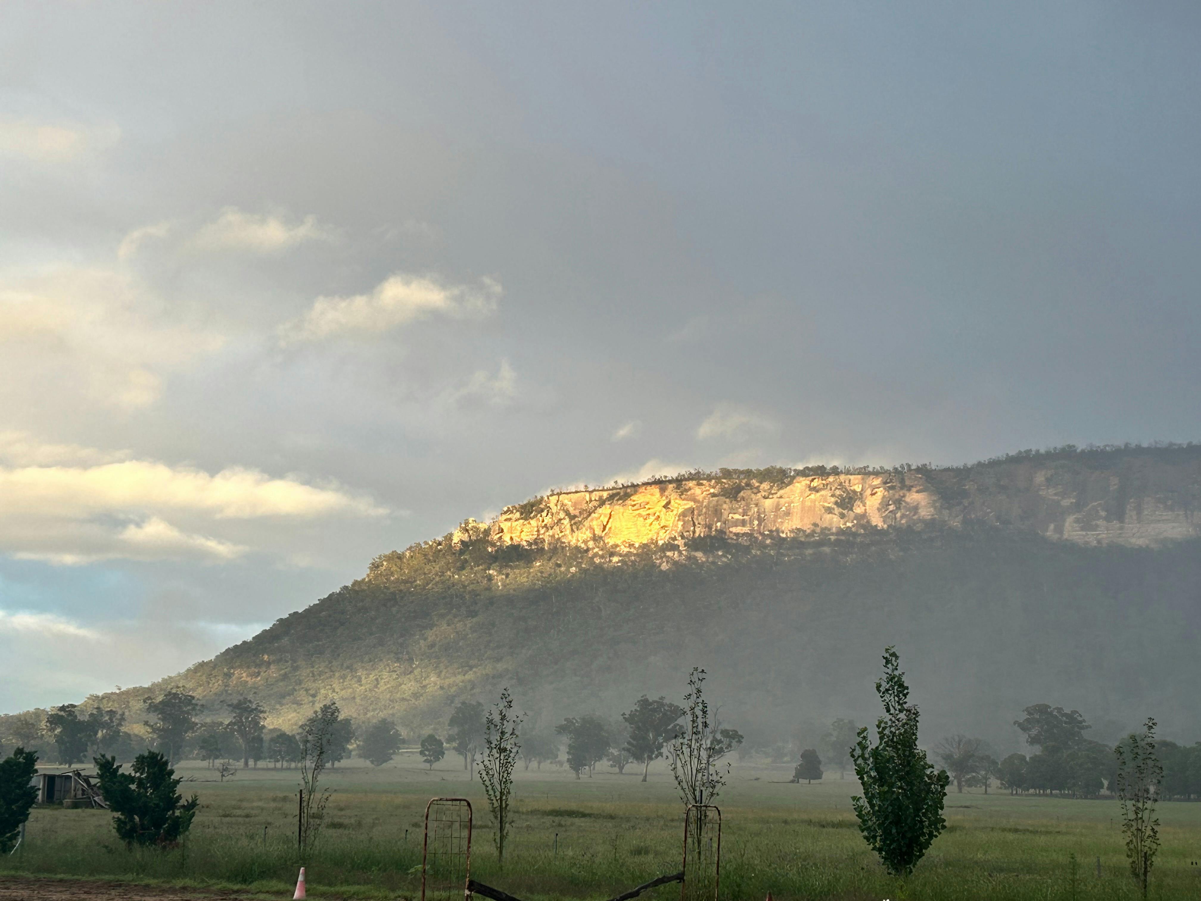 Sunrise on Mt Innes