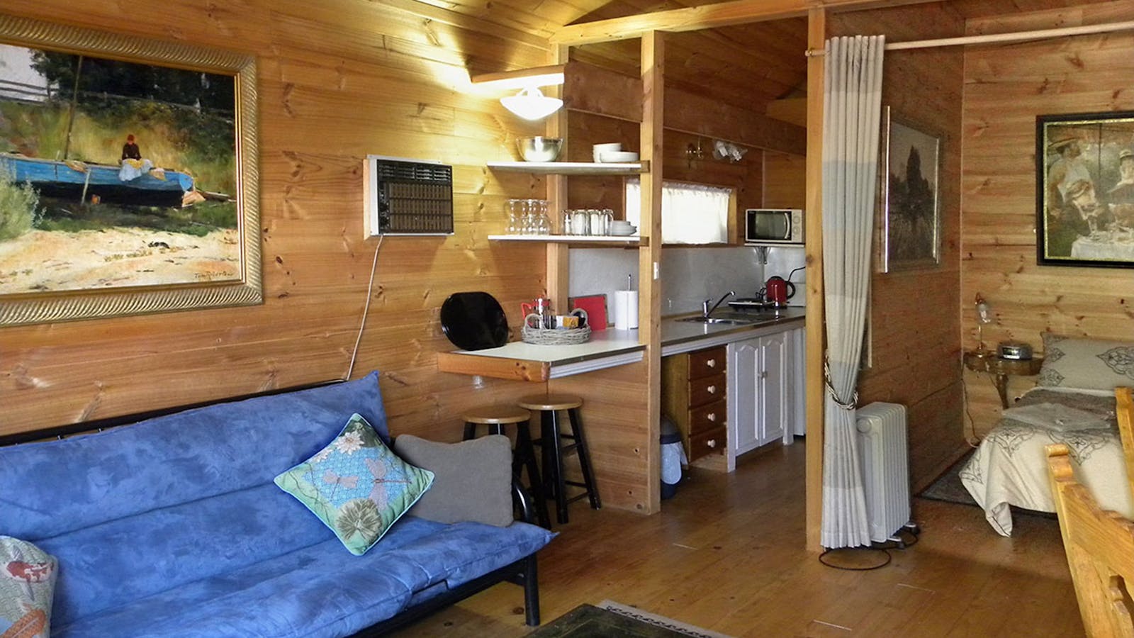 Boathouse interior - LHS