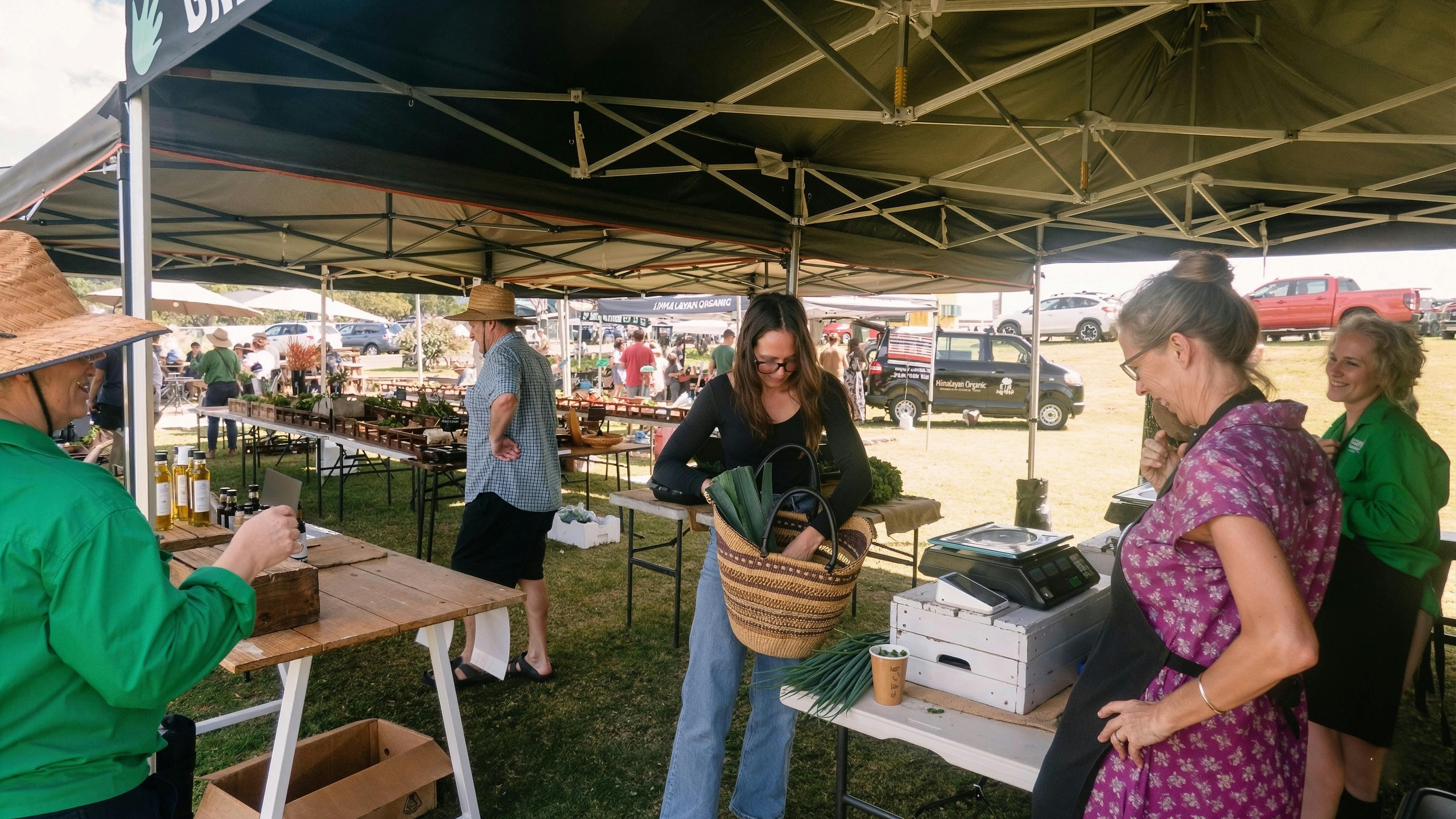 Farmgate Markets at Green Thumb Farm, Samford Valley